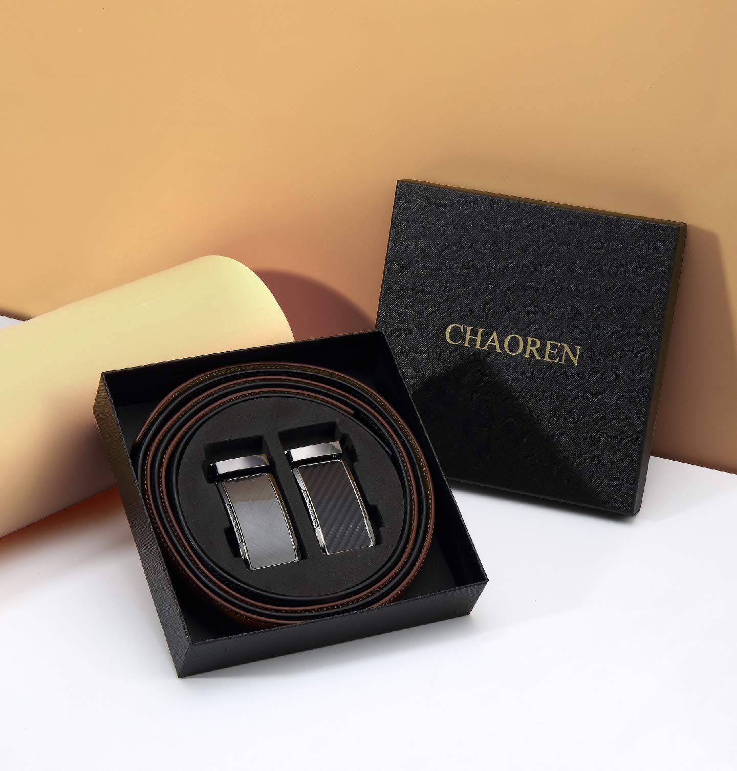 Foto 3 | Cinturón Chaoren para Hombre 2 Unidades - Venta Internacional