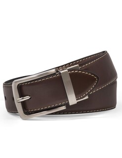 Foto 2 | Cinturón Steve Madden Vestido Casual De Cuero Marrón/negro Para Hombre 44 - Venta Internacional.