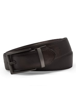 Foto 3 | Cinturón Steve Madden Vestido Casual De Cuero Negro/marrón Para Hombre - Venta Internacional