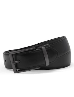 Foto 2 | Cinturón Steve Madden Vestido Casual De Cuero Negro/marrón Para Hombre - Venta Internacional.