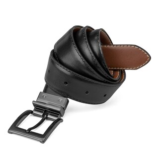 Foto 3 | Cinturón Steve Madden Café para Hombre-Venta Internacional