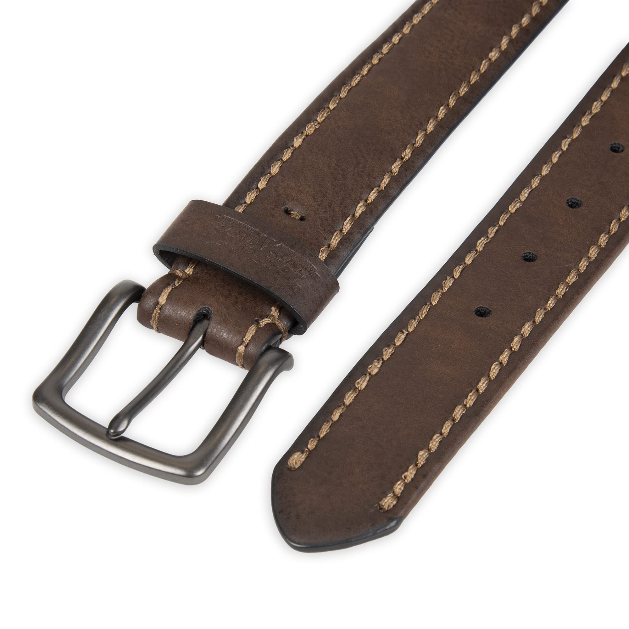 Foto 5 pulgar | Cinturón Levi's De Piel Casual Para Hombre, Punto Bronceado, Talla L (38-40) - Venta Internacional.