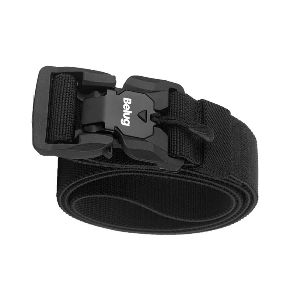 Foto 4 pulgar | Cinturón De Hombre Ajustable Táctico Casual De Moda Negro Belug