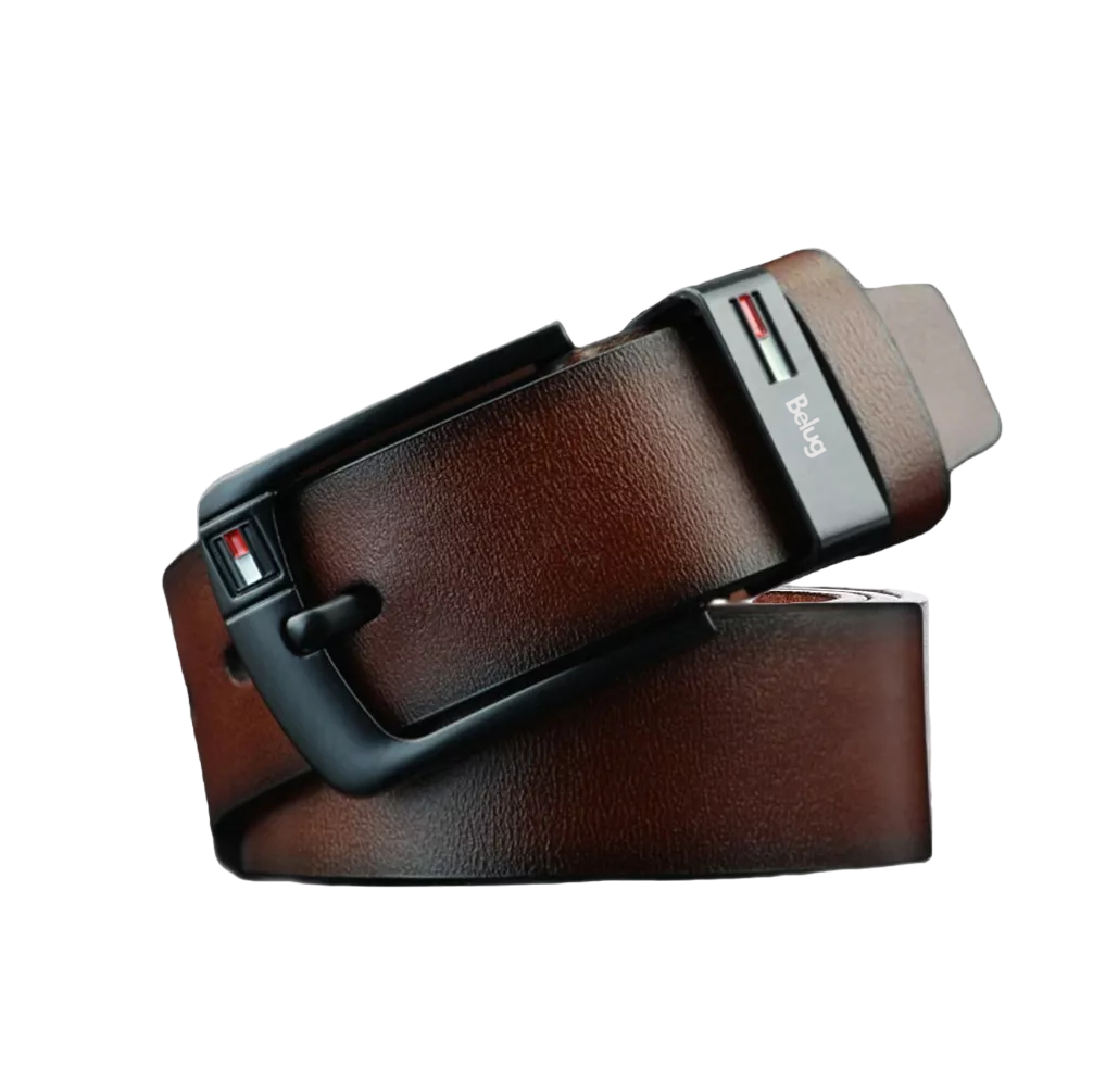 Foto 1 | Cinturón De Hombre Belug Excelente Calidad Marrón Talla:115