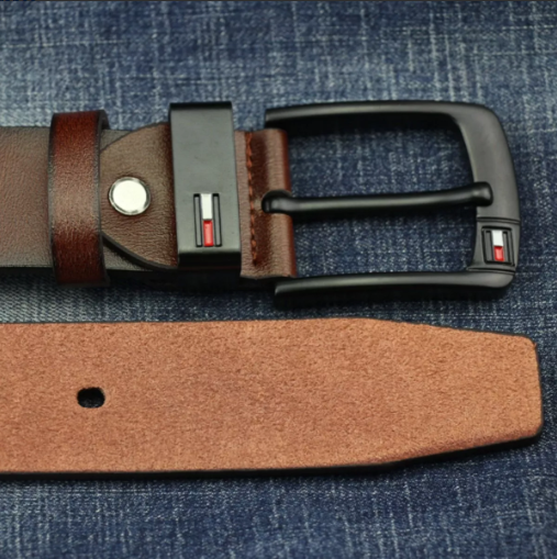 Foto 4 pulgar | Cinturón Xtellar De Piel Para Hombre Color Negro