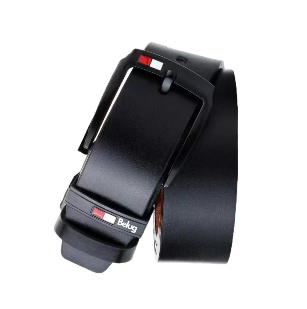 Foto 4 pulgar | Cinturón De Hombre Excelente Calidad, Belug  Negro Talla:120