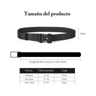 Foto 3 | Cinturones Táctico Ajustable Negro/verde Militar/caqui 3pzs Eo Safe Imports ESI-18658 Multicolor