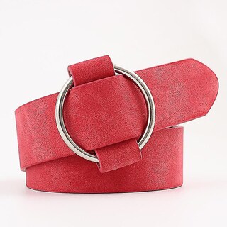 Foto 2 | Cinturón Huoguo Fashion Para Mujer, Piel Sintética, Hebilla Ajustable - Venta Internacional.