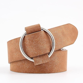 Foto 3 | Cinturón Huoguo Fashion Para Mujer, Piel Sintética, Hebilla Ajustable - Venta Internacional.