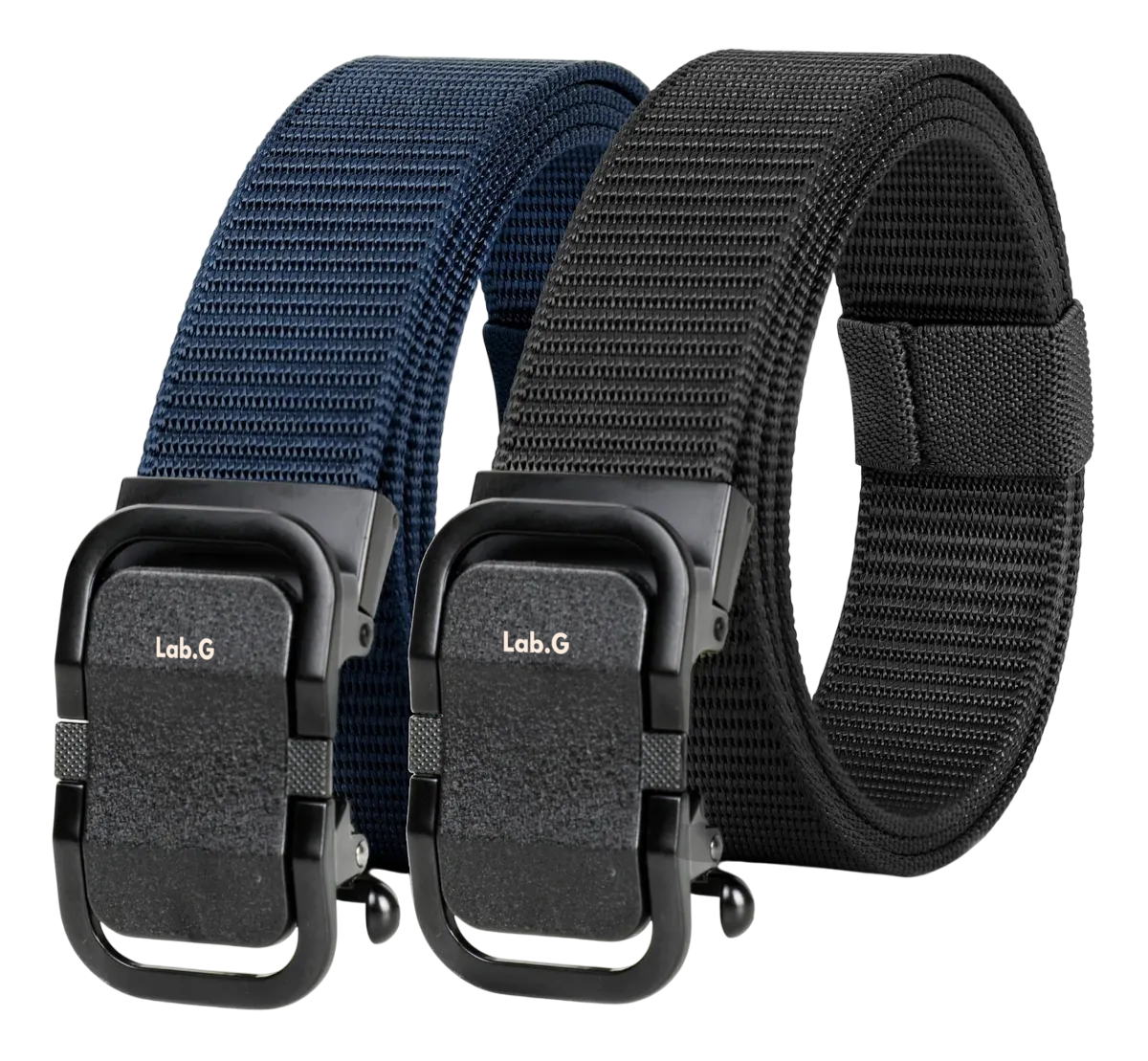 2pzs Cinturones Lab.g Táctico Militar Ajustable Moda Calidad Cinto Negro+azul