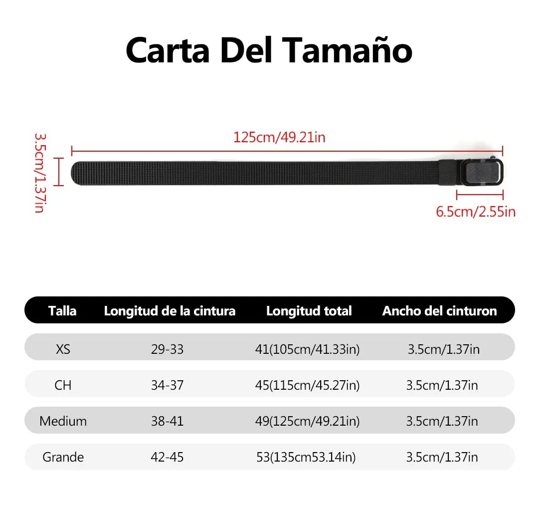 Foto 3 | 2pzs Cinturones Lab.g Táctico Militar Ajustable Moda Calidad Cinto Negro+azul