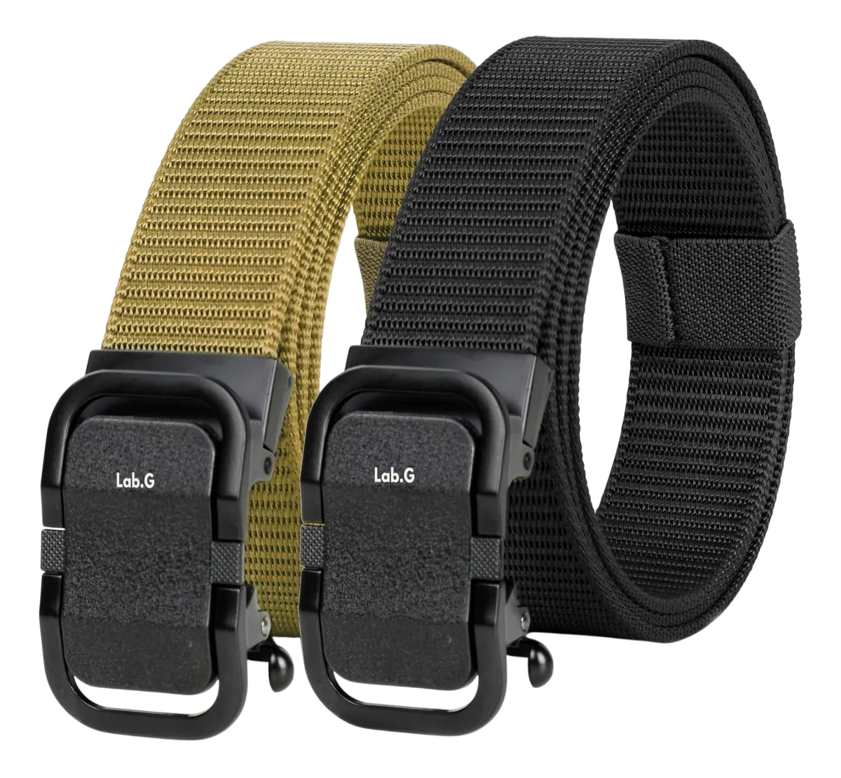 Foto 1 | 2pzs Cinturones Lab.g Táctico Militar Ajustable Moda Calidad Cinto Negro+caqui