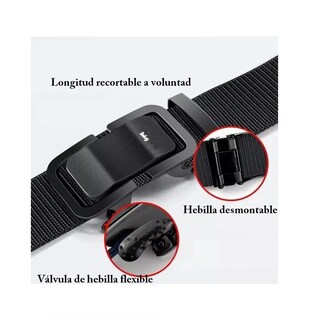 Foto 4 | 2pzs Cinturones Belug Táctico Militar Ajustable Moda Calidad Cinto Negro+marrón