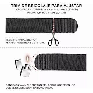 Foto 2 | 2pzs Cinturones Lab.g Táctico Militar Ajustable Moda Calidad Cinto Negro+marrón