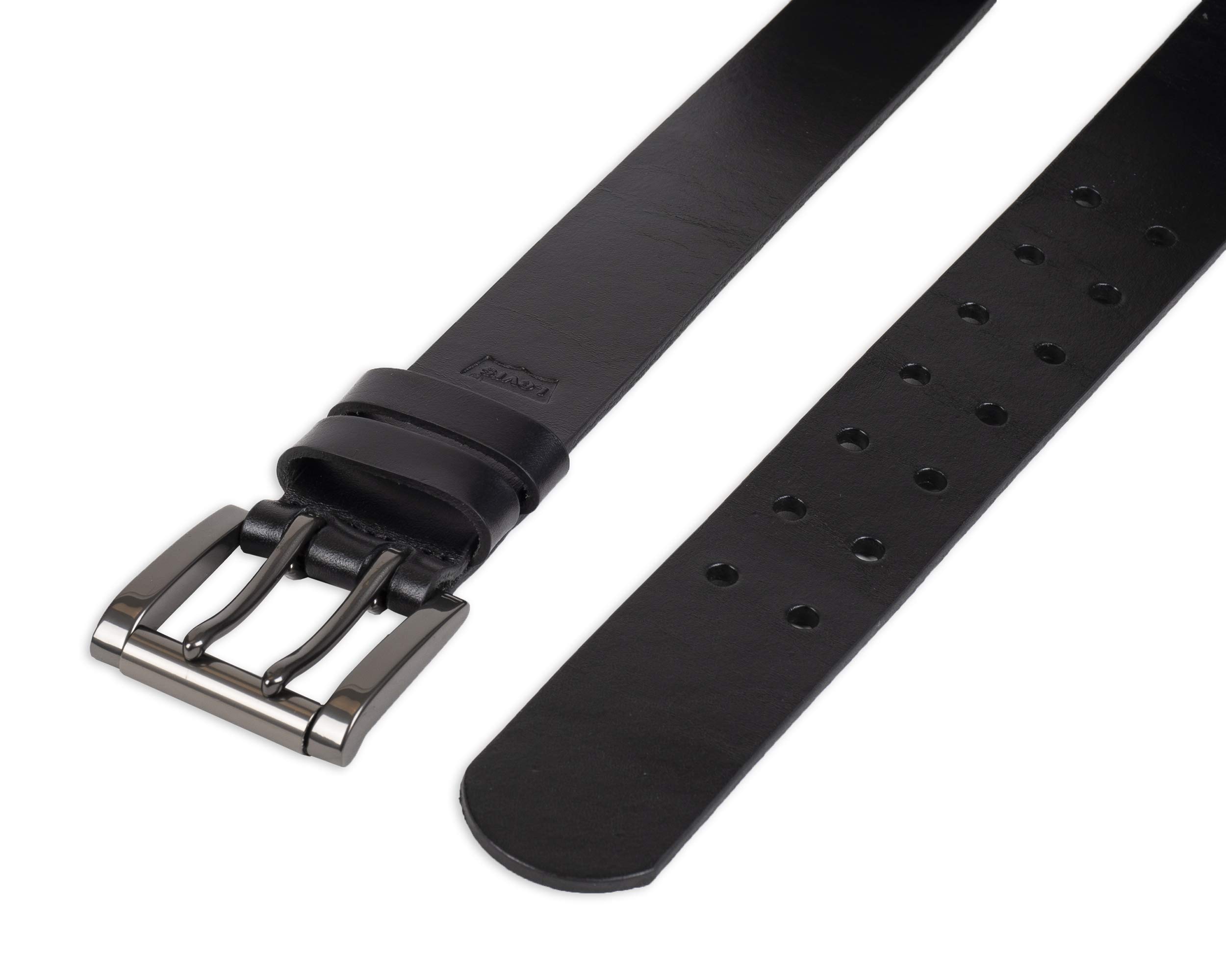 Foto 4 | Cinturón Levi's De Doble Punta Casual Para Hombre, Color Negro, Talla 42 - Venta Internacional.