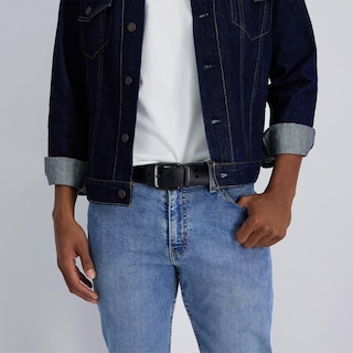 Foto 4 | Jeans Casuales Reversibles Con Cinturón Levi's, Color Negro/marrón, Para Hombre - Venta Internacional.