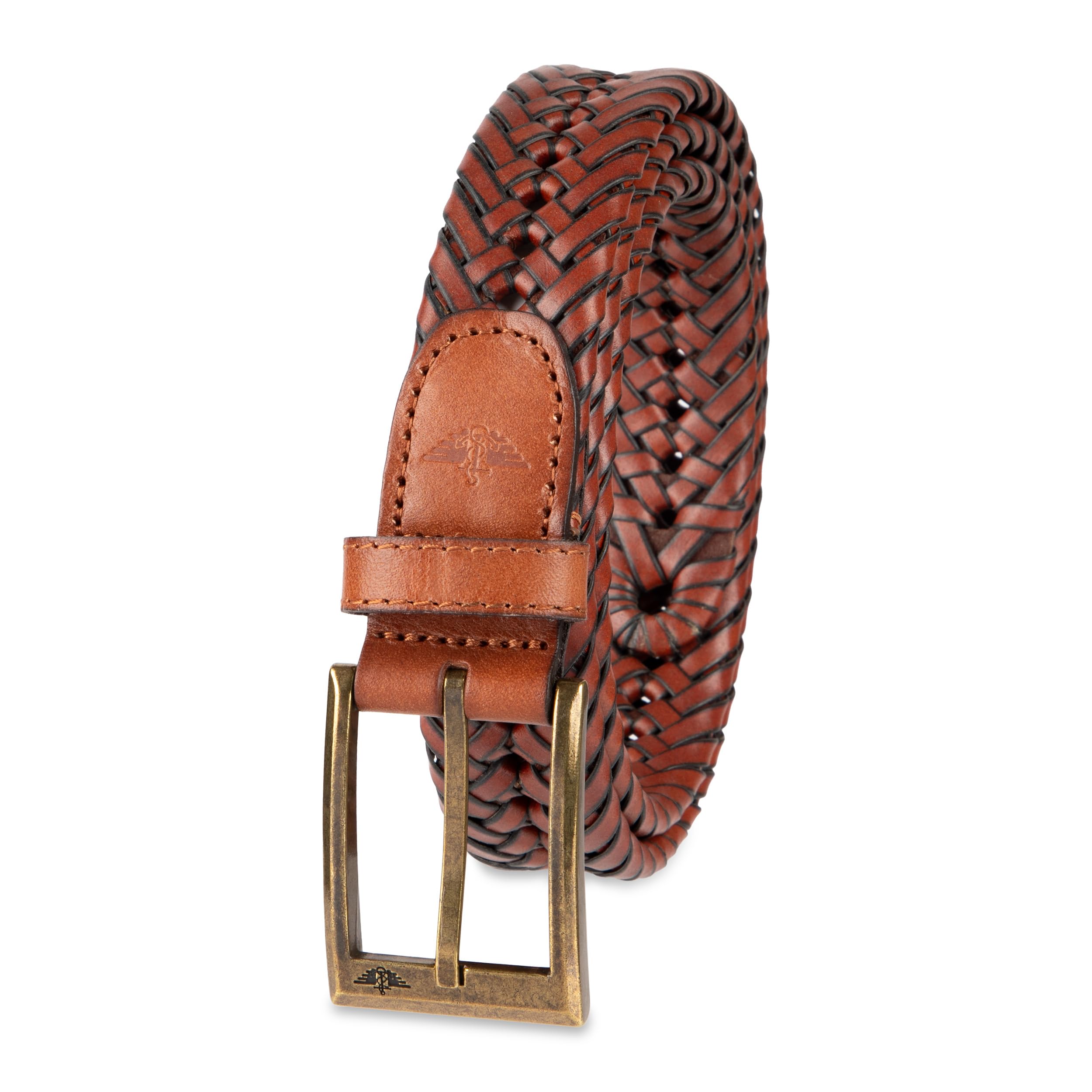 Foto 2 pulgar | Vestido Casual De Cuero Trenzado Belt Dockers Para Hombre - Venta Internacional.