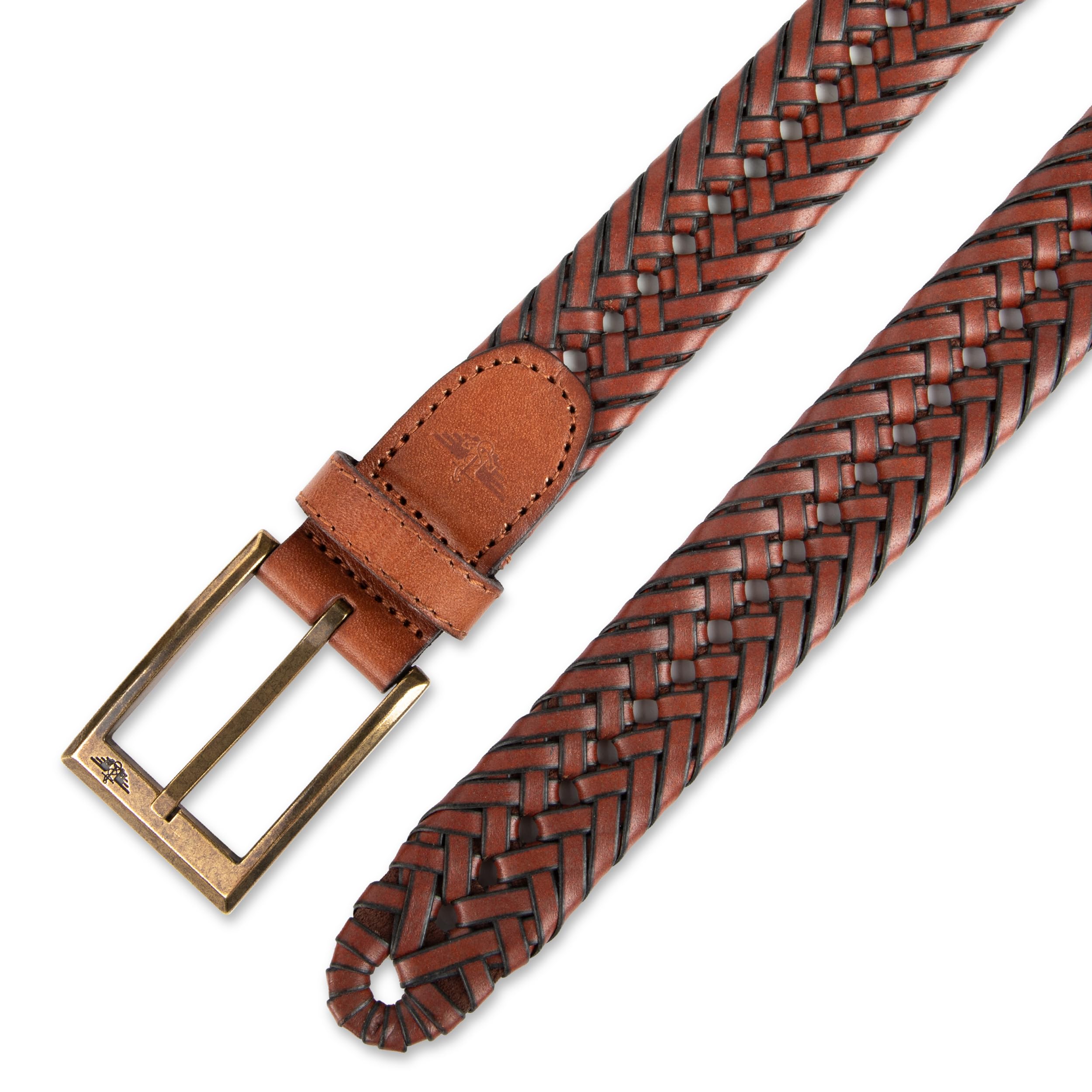 Foto 6 pulgar | Vestido Casual De Cuero Trenzado Belt Dockers Para Hombre - Venta Internacional.