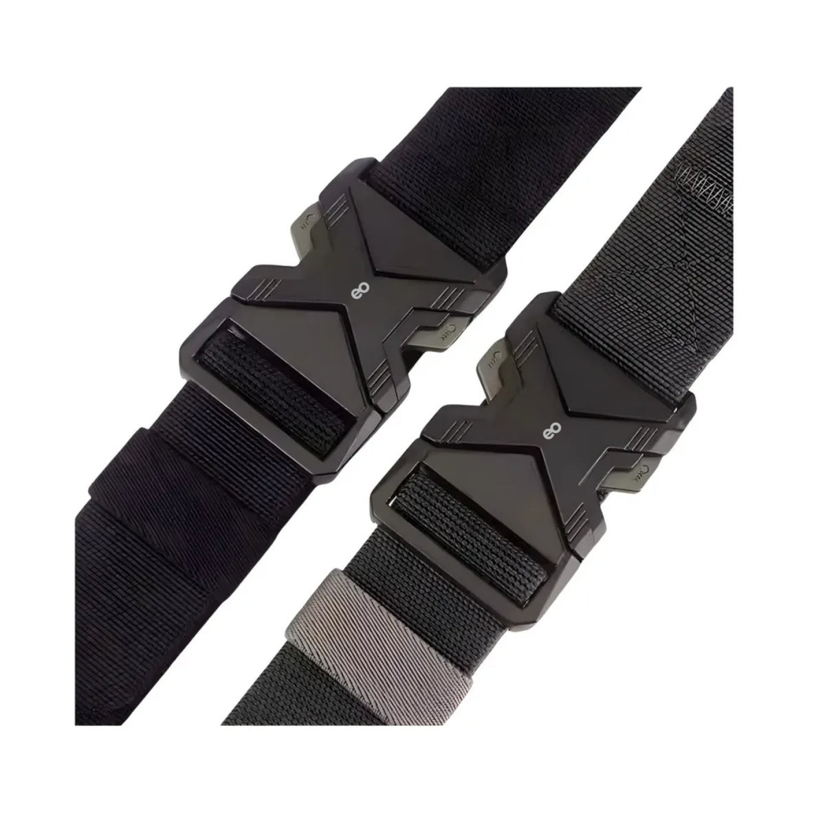 Foto 3 pulgar | Par De Cinturones Ajustables 2pzs Eo Safe Imports Esi-19357 Negro