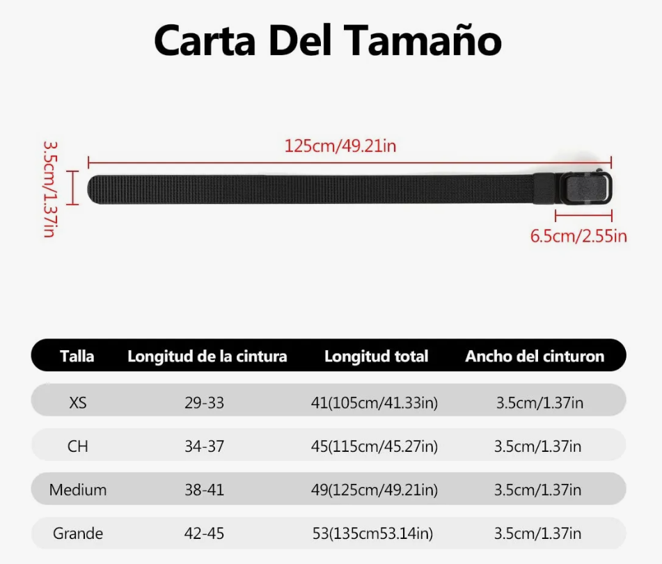 Foto 4 | Set 2 Cinturón Ajustable De Moda Para Hombre 125cm