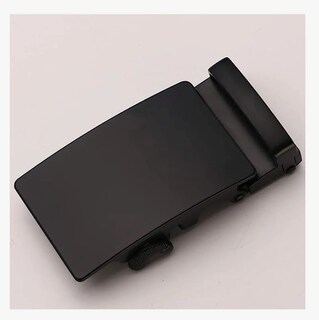 Foto 4 | Cinto Negro De Elegante Cuero P/hombre C/hebilla Automática