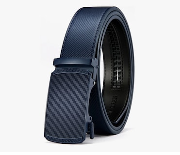 Foto 1 | Cinturón De Cuero Con Hebilla Automática Ajustable P/hombre