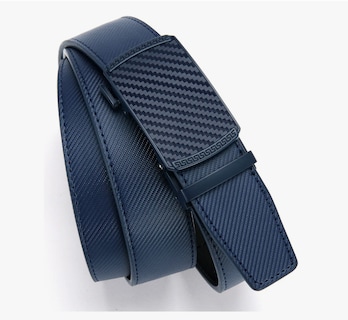 Foto 2 | Cinturón De Cuero Con Hebilla Automática Ajustable P/hombre
