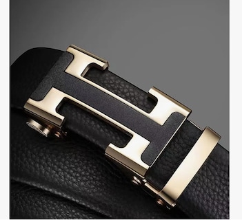 Foto 3 | Cinto De Cuero P/hombre C/hebilla Automática Regalo Elegante