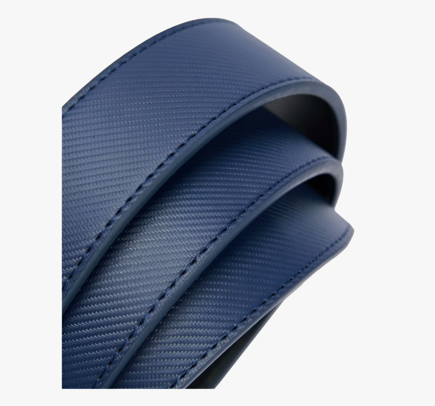 Foto 4 pulgar | Cinturón De Cuero Con Hebilla Automática Ajustable P/hombre