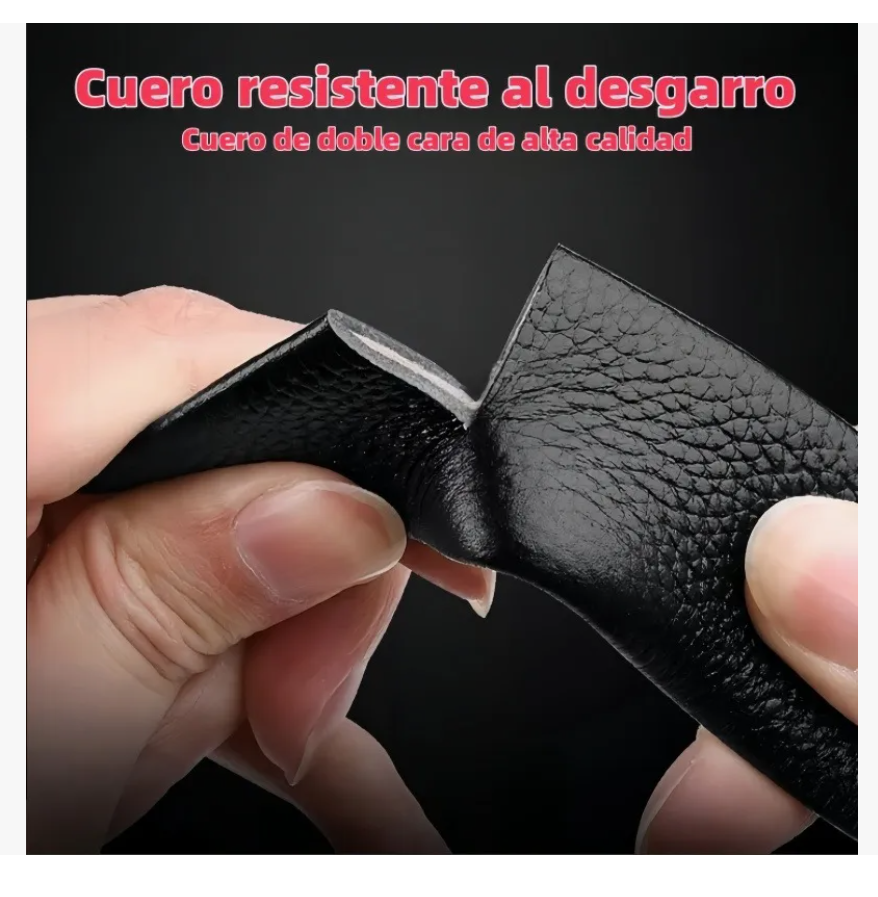Foto 6 pulgar | Cinto De Elegante Cuero P/hombre C/hebilla Automática