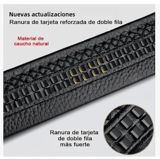 Foto 6 | Cinto De Elegante Cuero P/hombre C/hebilla Automática