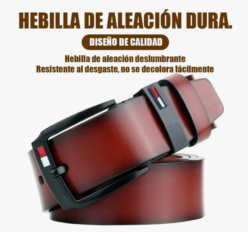 Foto 3 pulgar | Cintos Hombre Cinturones De Piel Accesorios Para Hombres