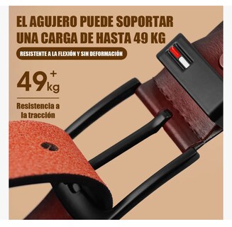 Foto 5 | Cintos Hombre Cinturones De Piel Accesorios Para Hombres