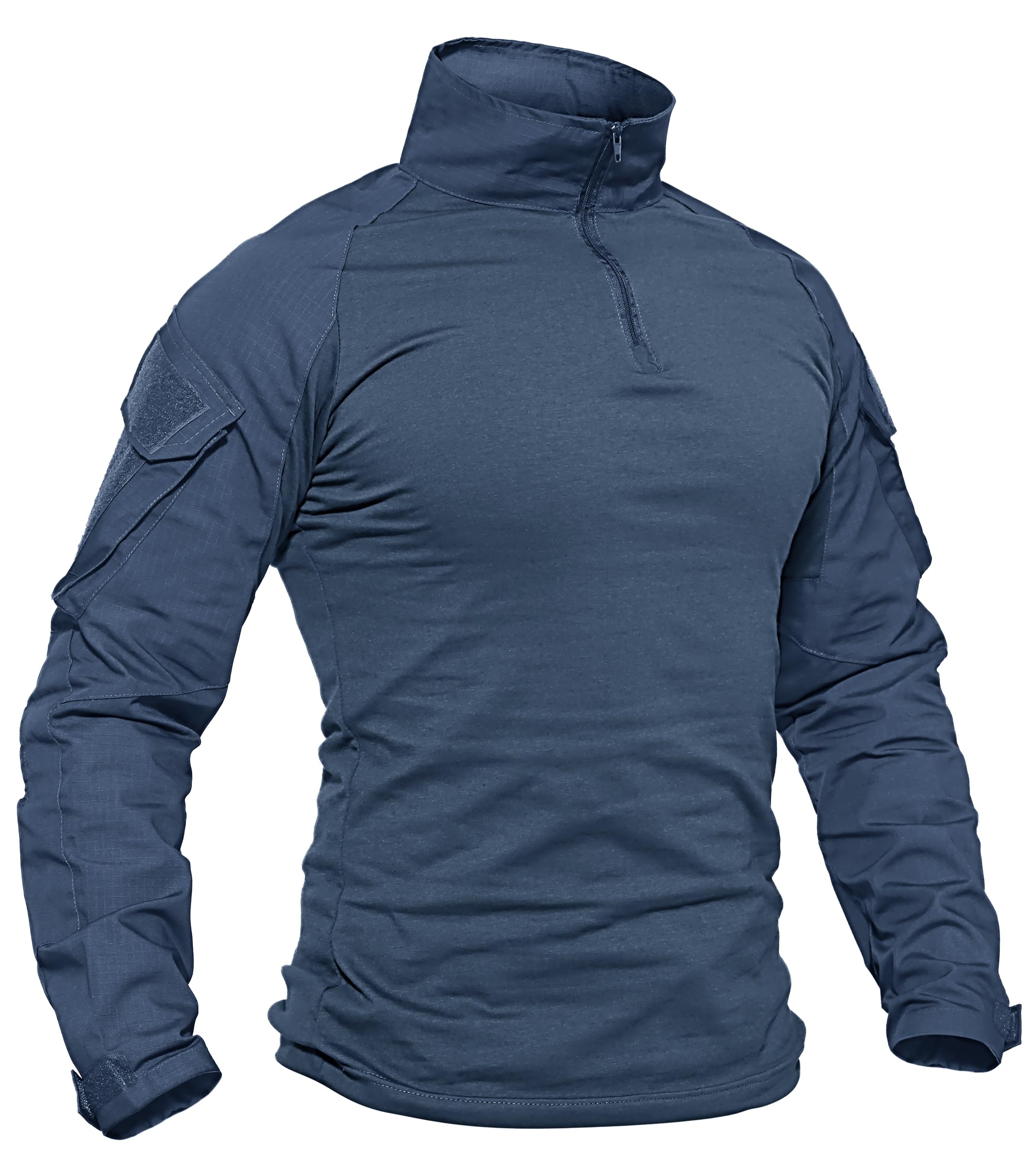 Foto 1 | Camisa Táctica Tacvasen Para Hombre Manga Larga Azul Gris Xl - Venta Internacional.