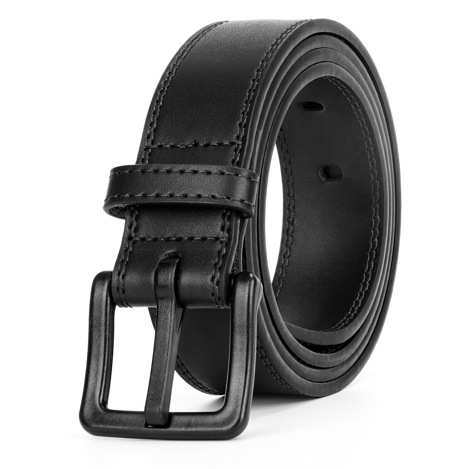 Foto 2 pulgar | Cinturón Xzqtive De Piel Libre De Metales Hipoalergénico Para Hombre - Venta Internacional.