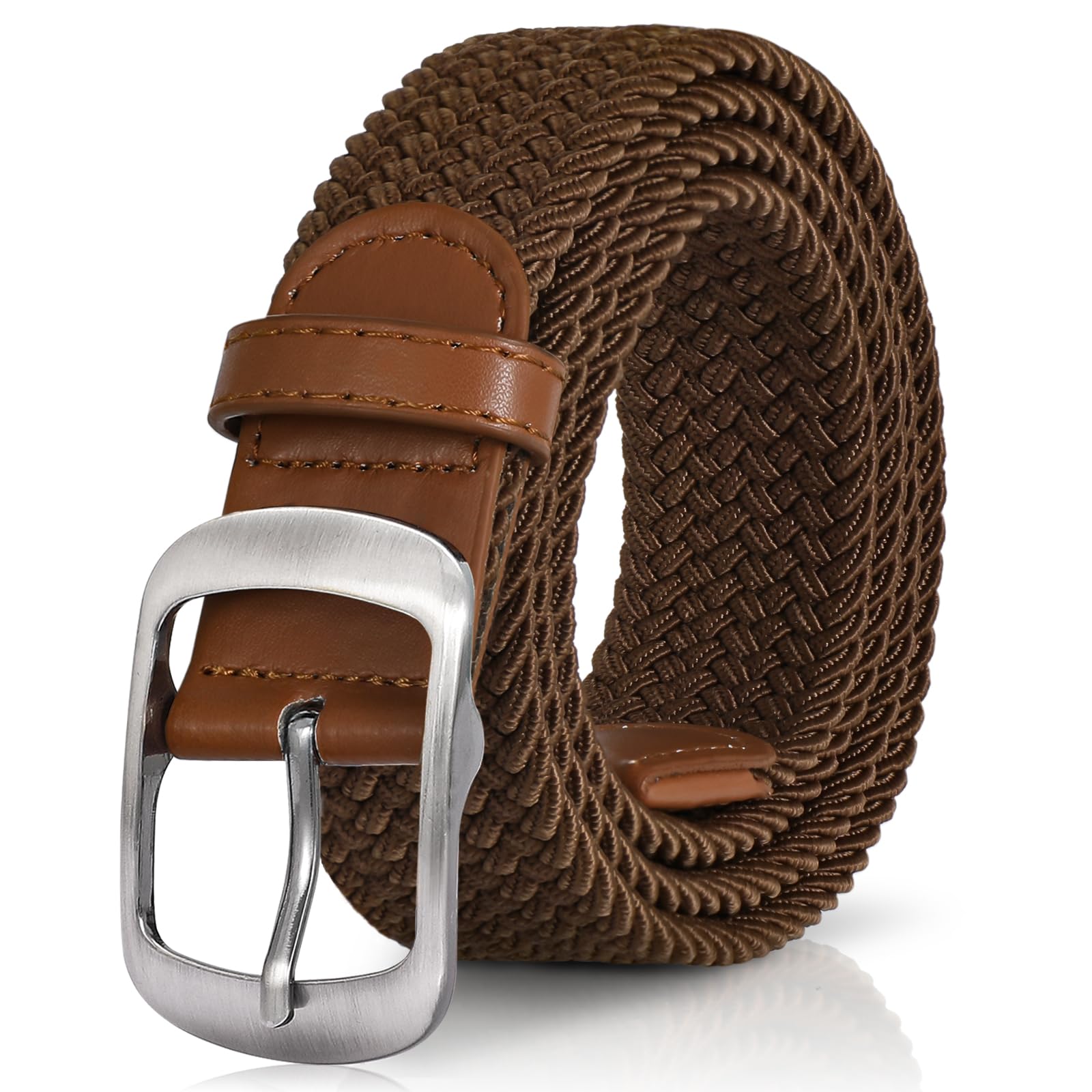 Foto 1 | Cinturón Trenzado Xzqtive Para Hombre Y Mujer Multicolor - Venta Internacional.