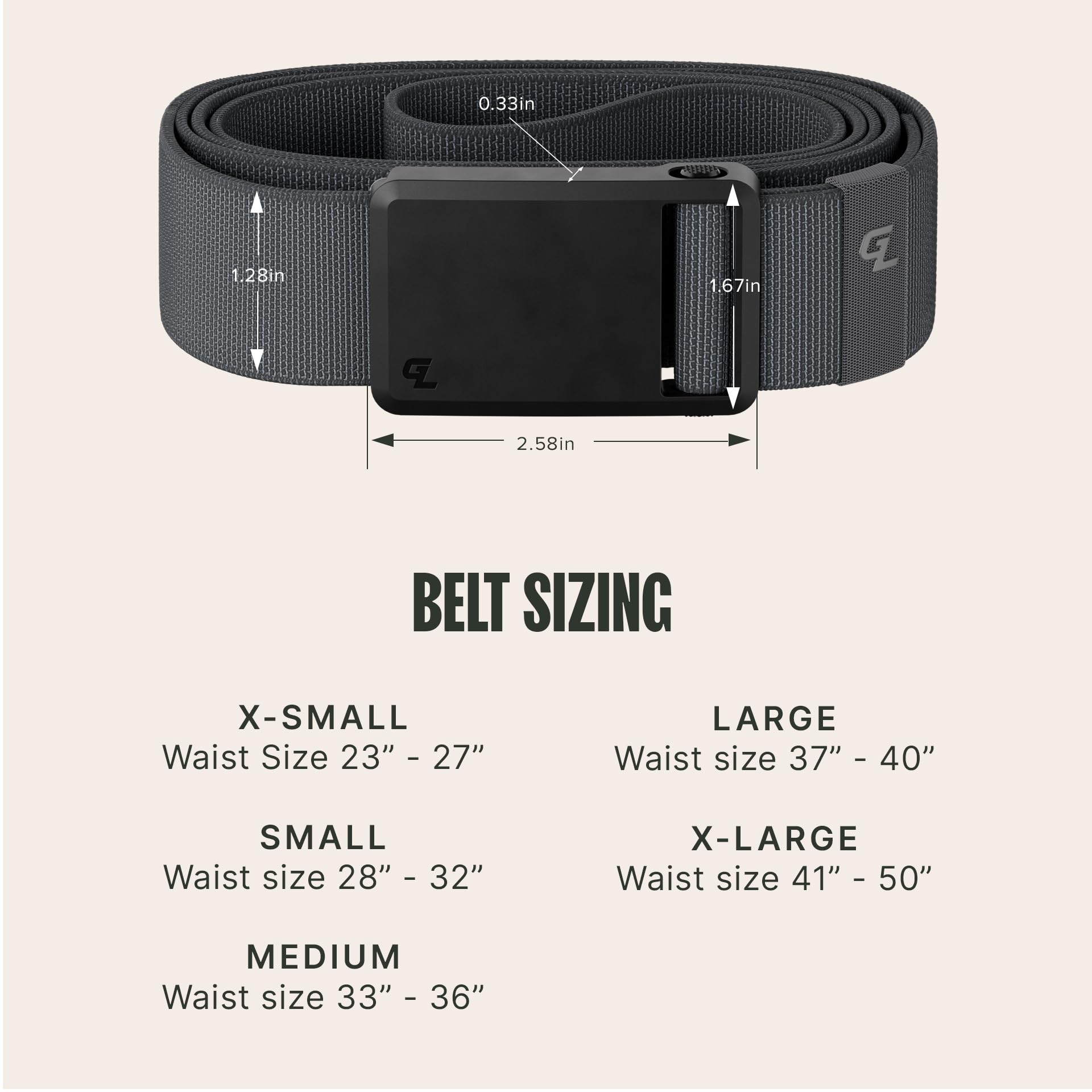Foto 7 pulgar | Cinturón Belt Groove Life Groove Ultra Deep Stone/black Para Hombre - Venta Internacional.