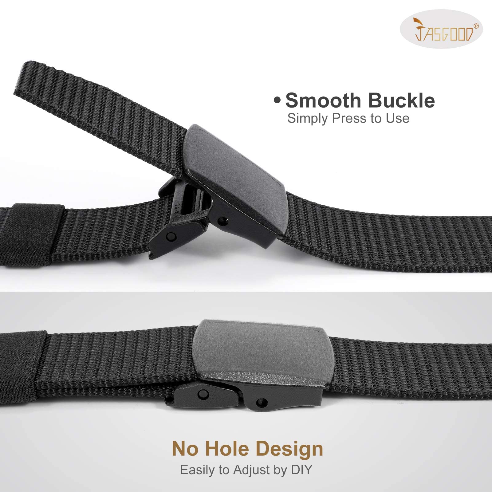 Foto 4 pulgar | Cinturón Jasgood De Nailon Militar Táctico Para Hombre, Paquete De 2 Unidades, D-negro+azul - Venta Internacional.