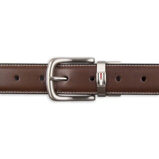 Foto 3 | Cinturón Tommy Hilfiger Reversible De Cuero Casual Para Hombre Marrón - Venta Internacional.