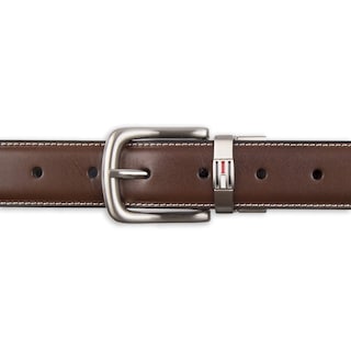 Foto 3 | Cinturón Tommy Hilfiger De Cuero Reversible Marrón/negro Para Hombre - Venta Internacional.