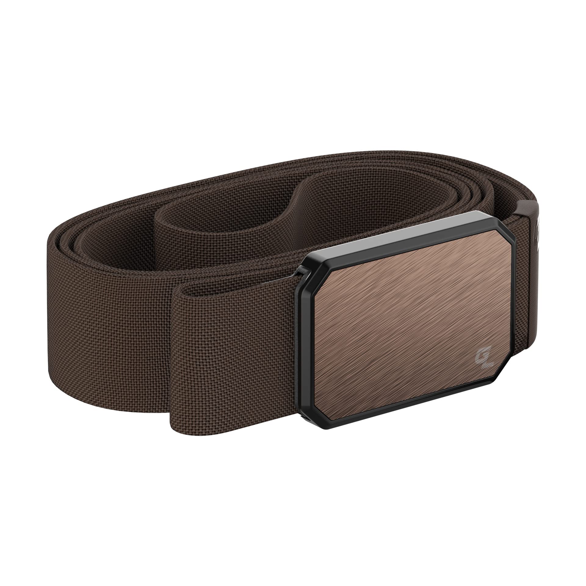 Foto 8 pulgar | Cinturón Belt Groove Life Groove De Nailon Elástico Para Hombre, Color Bronce/marrón - Venta Internacional.