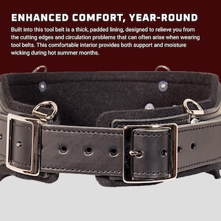 Foto 4 | Sistema De Cinturón Comfort Occidental Leather Stronghold Black M - Venta Internacional.