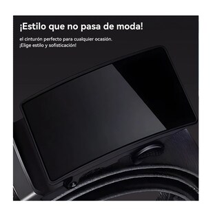 Foto 2 | Cinto para Hombre Cuero Pu 2 Piezas