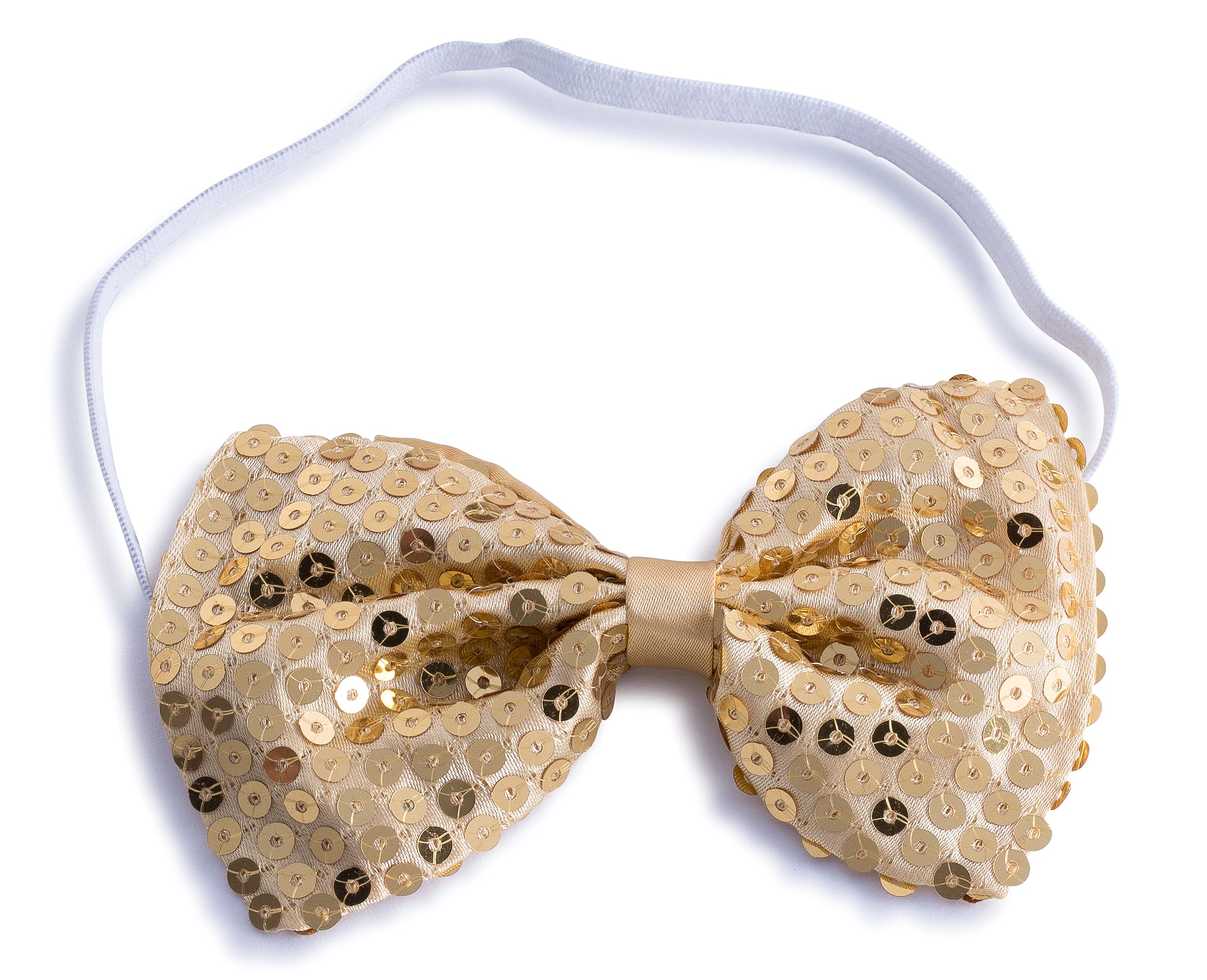 Foto 2 pulgar | Pajarita Dress Up America Con Lentejuelas Para Adultos Y Adolescentes, Color Dorado - Venta Internacional.