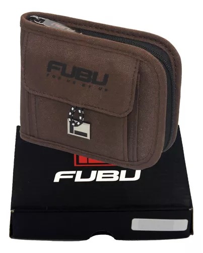 Billetera Tarjetero Fubu Original 03cf color Marrón