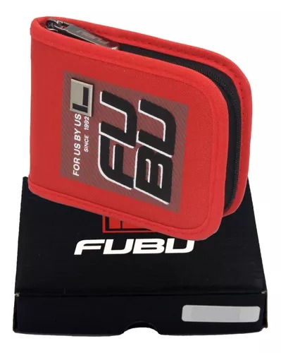Foto 1 | Cartera Fubu Roja para Hombre