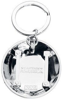 Foto 2 | Llavero Marvel Captain America Shield Pewter - Venta Internacional.