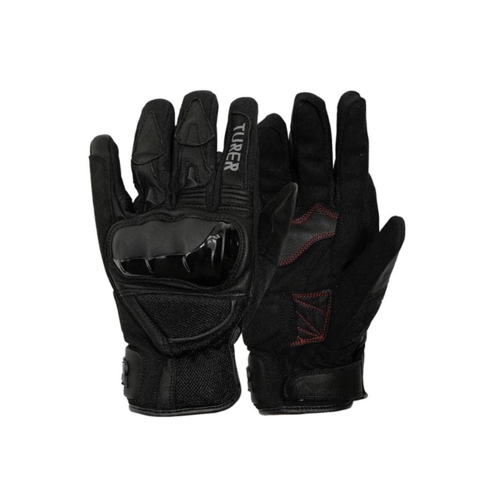 Guantes para Moto Unisex Color Negro $2,200