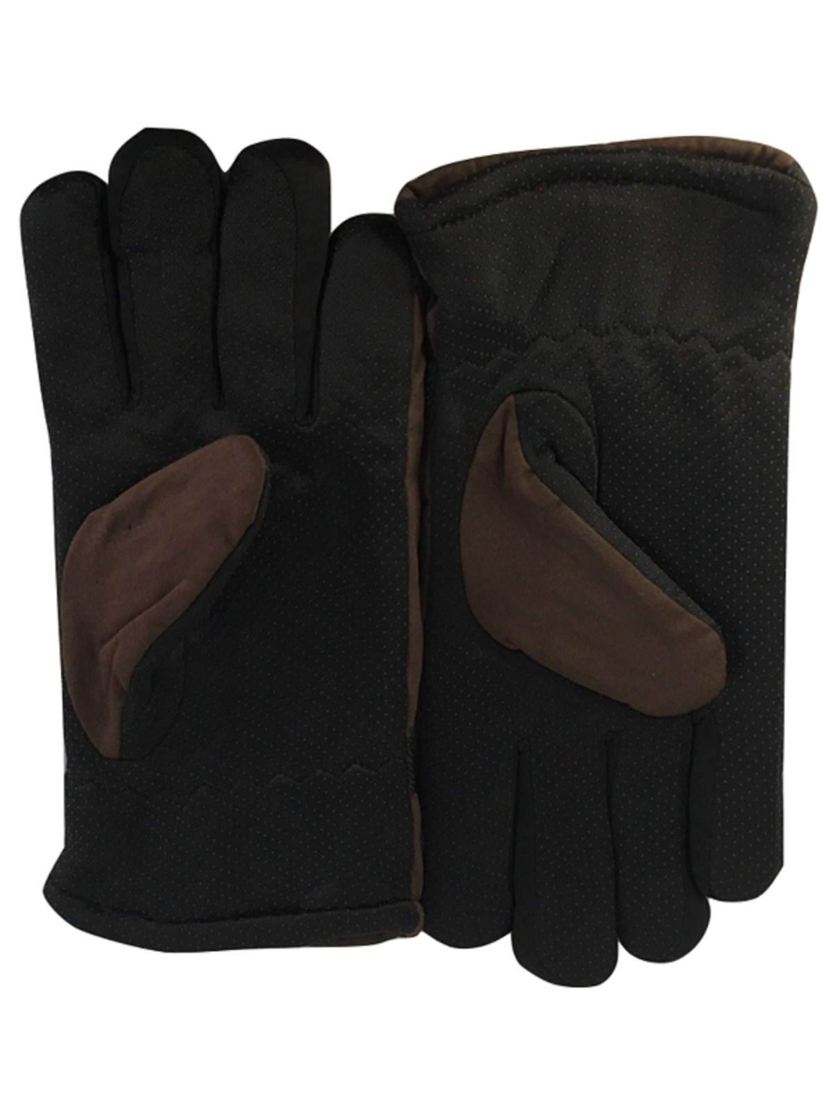 Foto 2 | Guantes de Caballero para Invierno Sport Gamuza Café