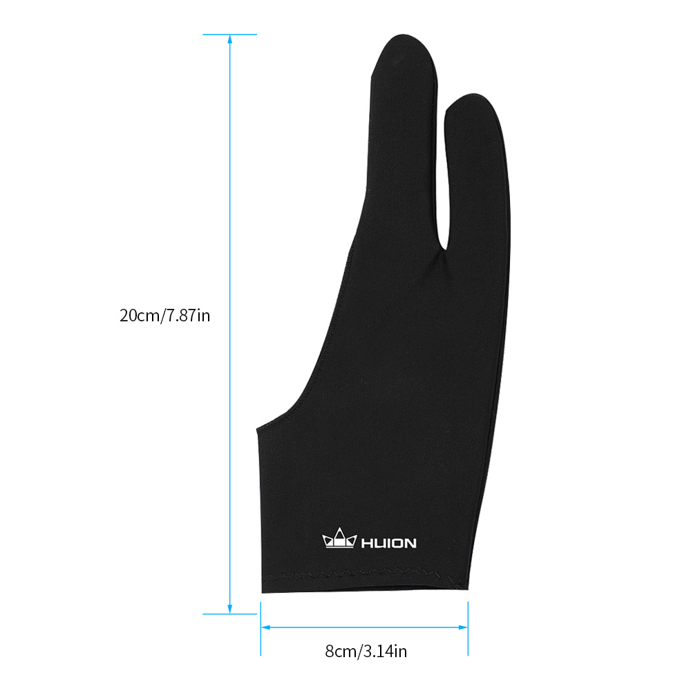 Foto 3 pulgar | Venta Internacional-Guantes de Dos Dedos Huion Gl200 color Negro